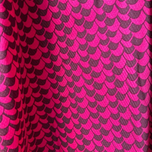 Boden Pink and Black Maxi Slip Skirt - Size 14 - Picture 3 of 5